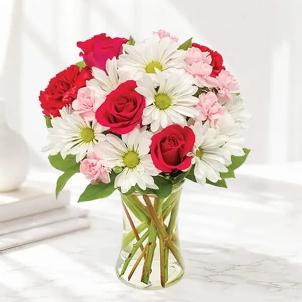Mixed Floral Vase