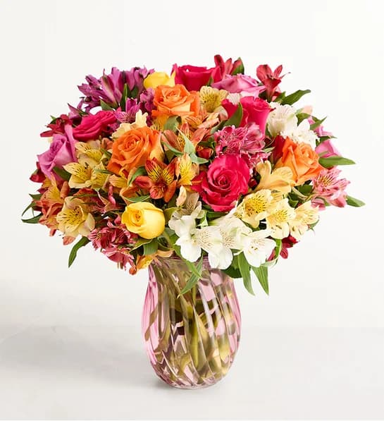 Assorted Roses and Lilies